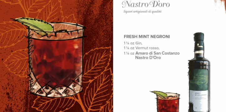 Fresh Mint Negroni